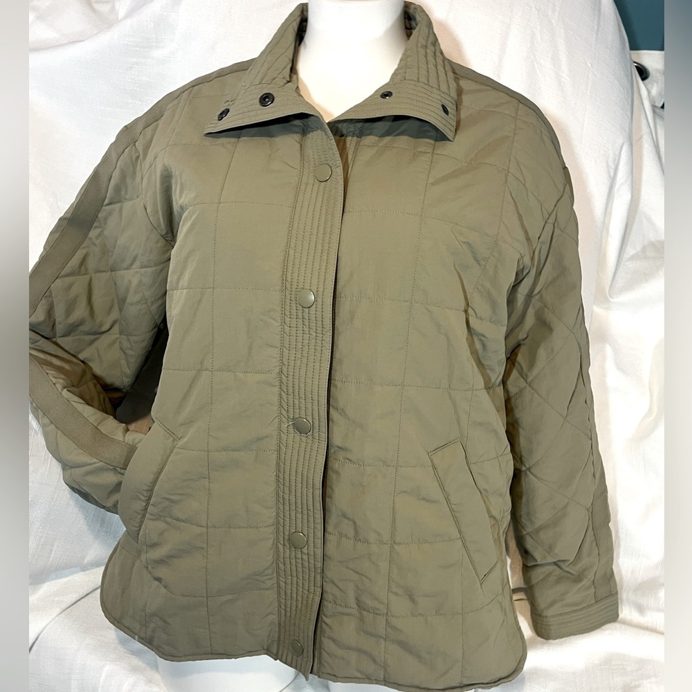 New with tags Olive Green Lightly Quilted Maurice’s Jacket XL
